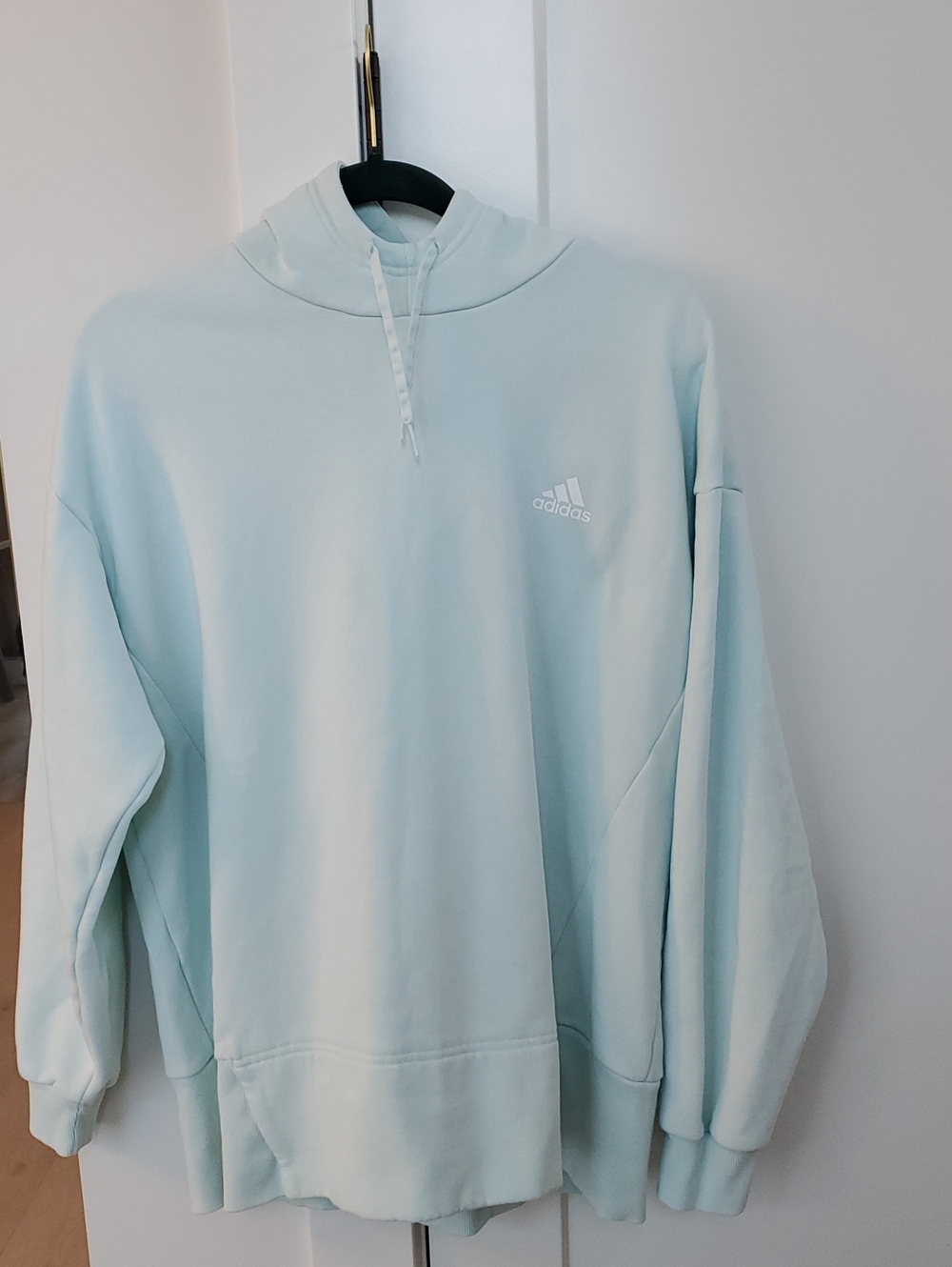 Adidas Men’s/Unisex Mint Hoodie Pullover Sz. L Like New